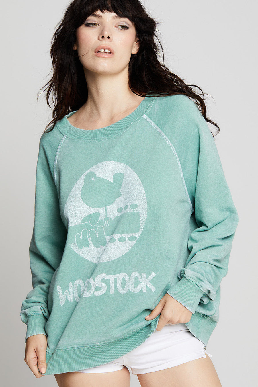 Woodstock Symbol Sweater 301322 Dill-Weed