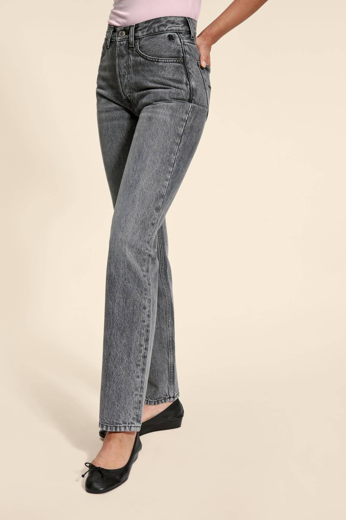 Jeans Germain Jeans Noir-Vintage-Wash