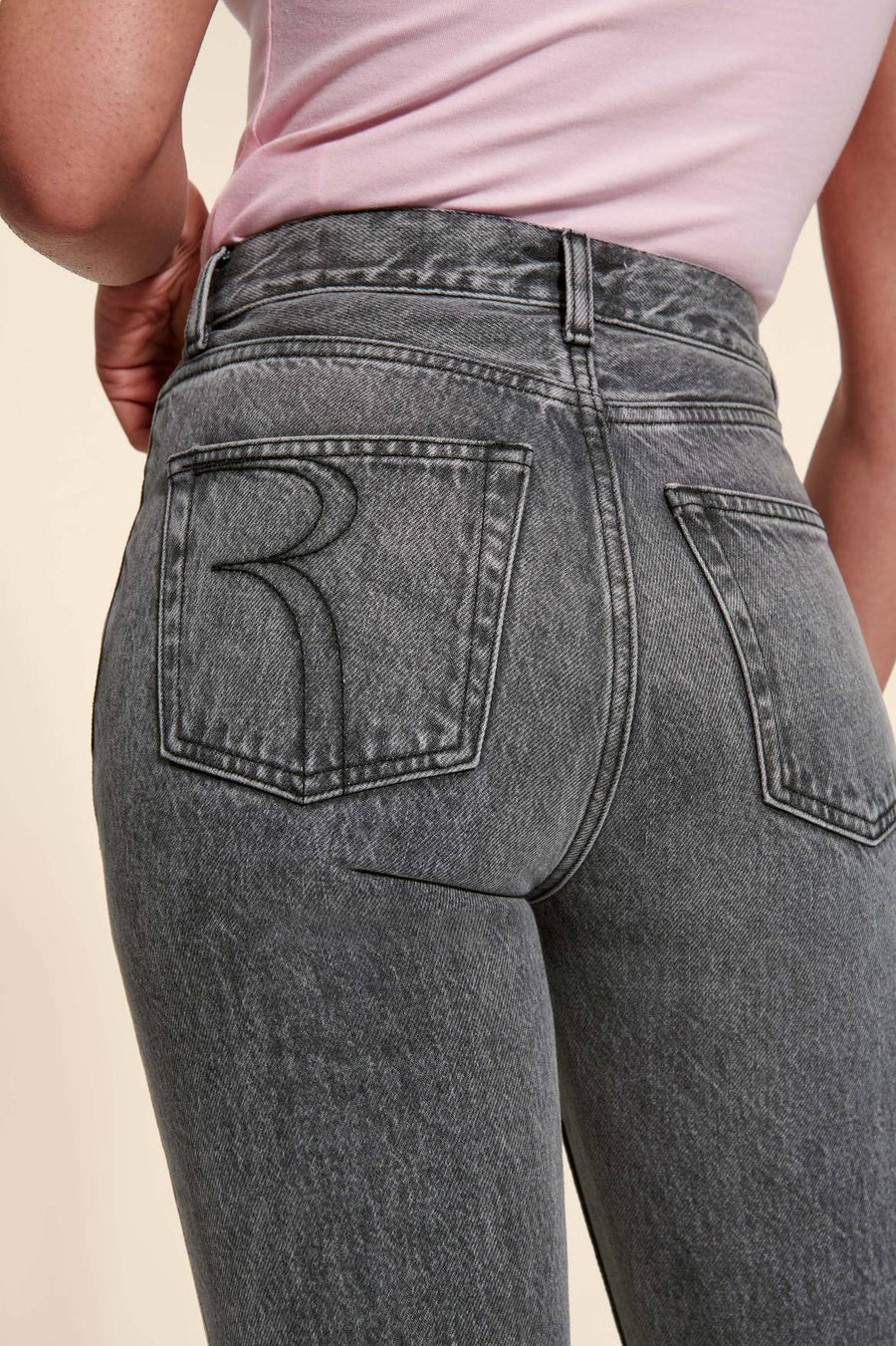 Jeans Germain Jeans Noir-Vintage-Wash