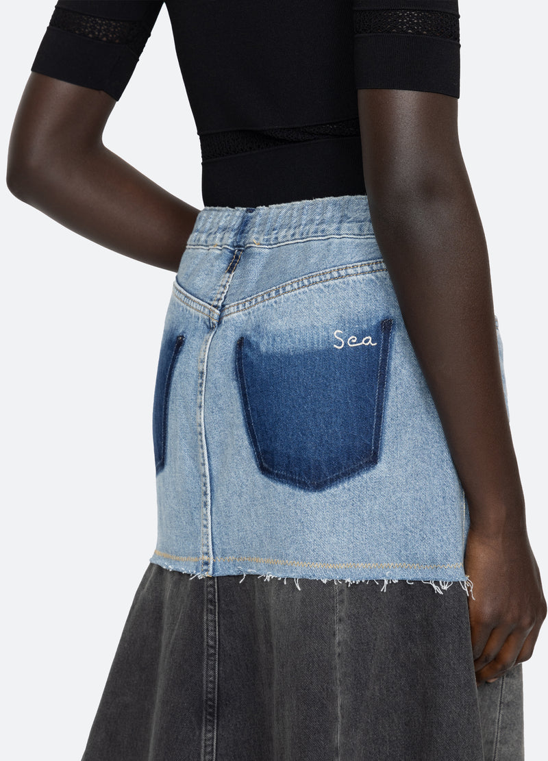 Skirt Rs25-024 Blue