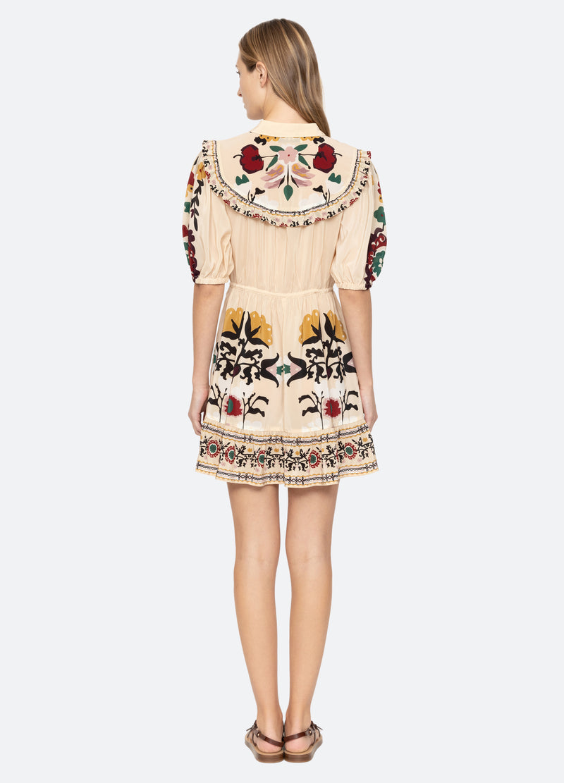 Dress Ss25-030 Cream