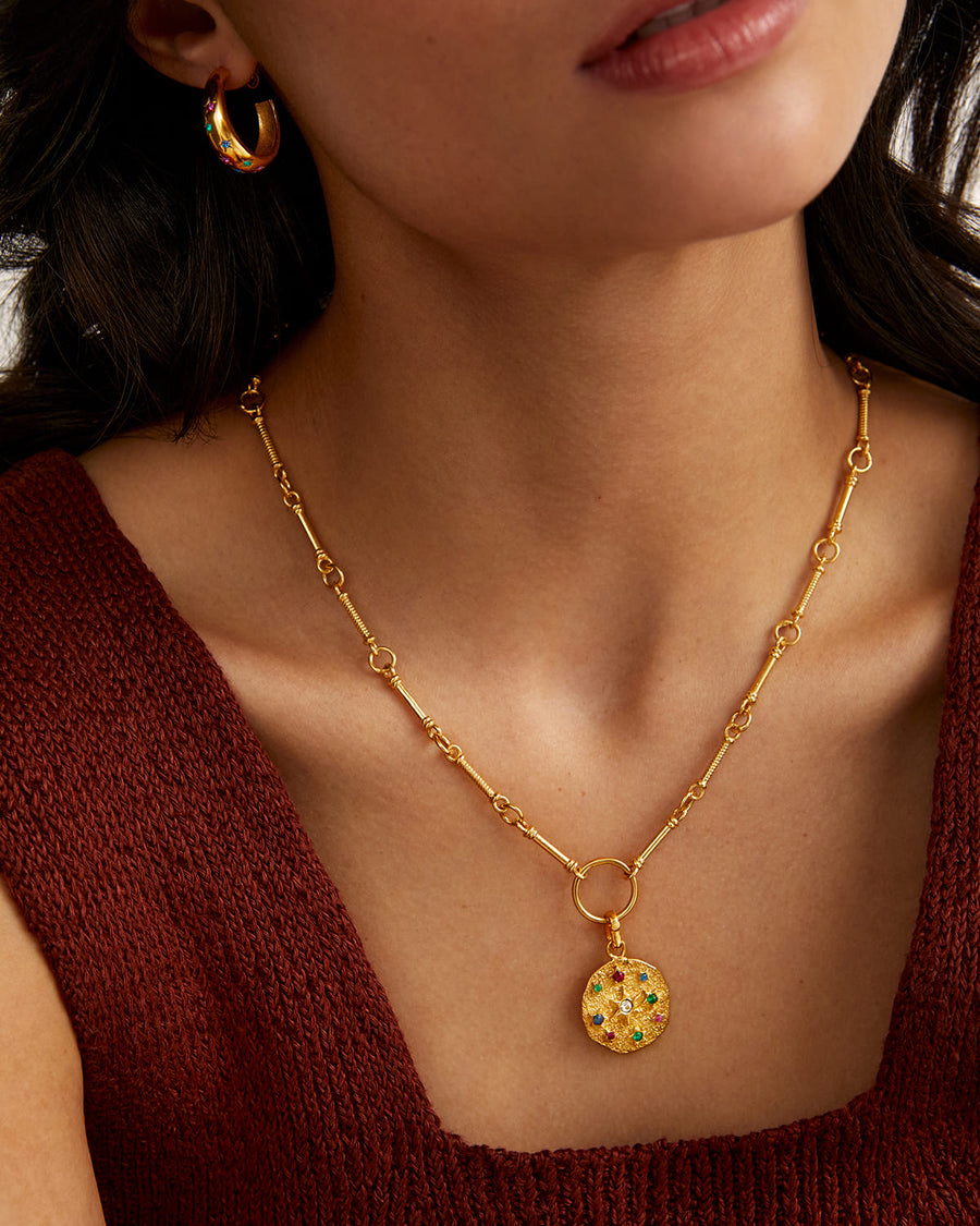 Earring Galaxy Hoop Multi