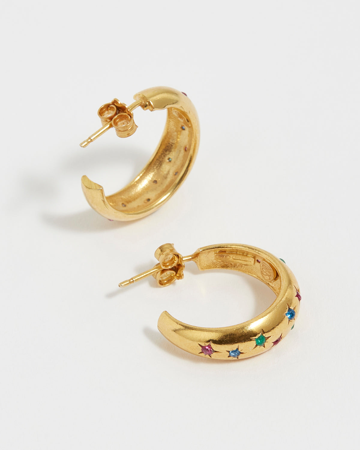 Earring Galaxy Hoop Multi