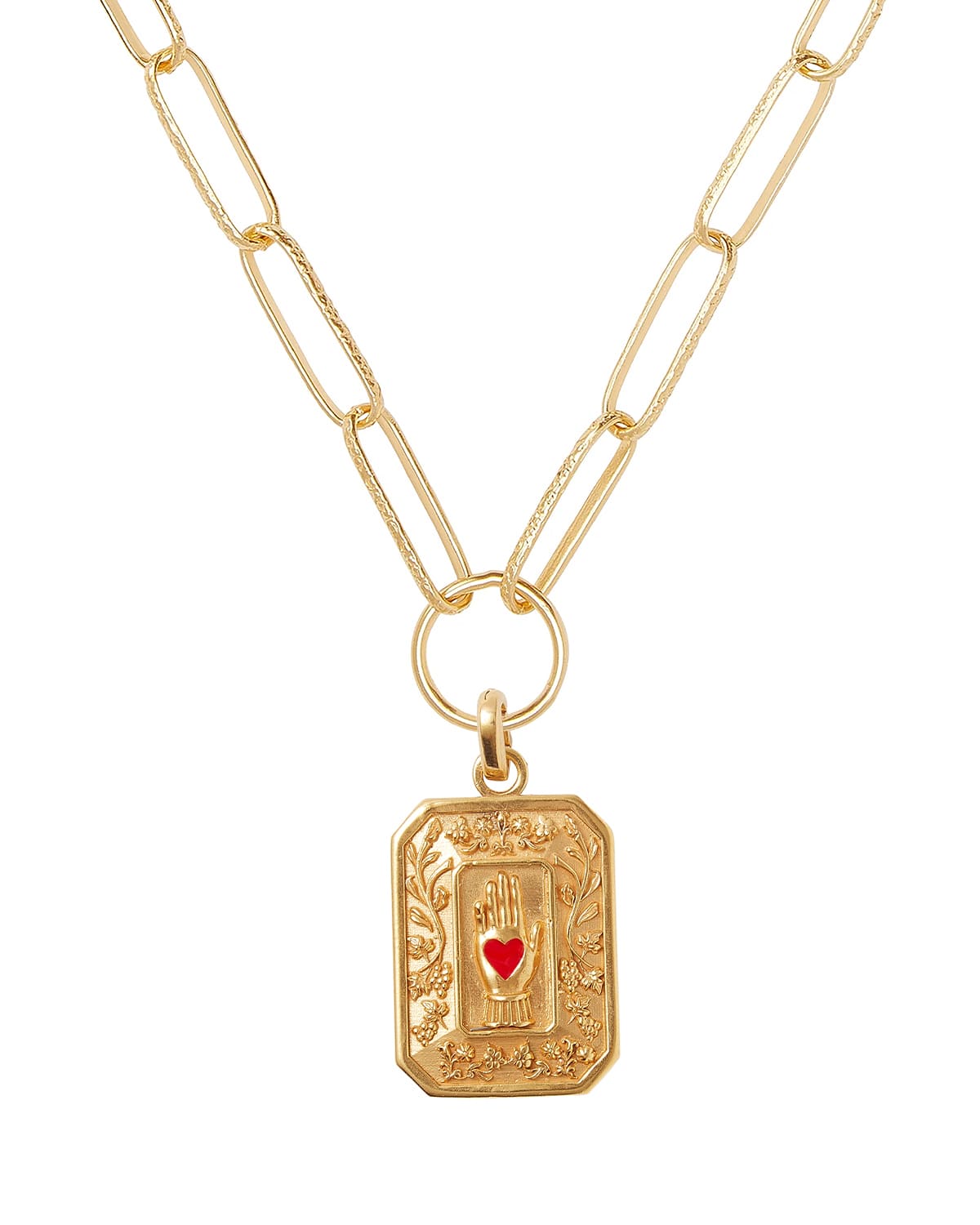 Pendant Heart In Hand Gold