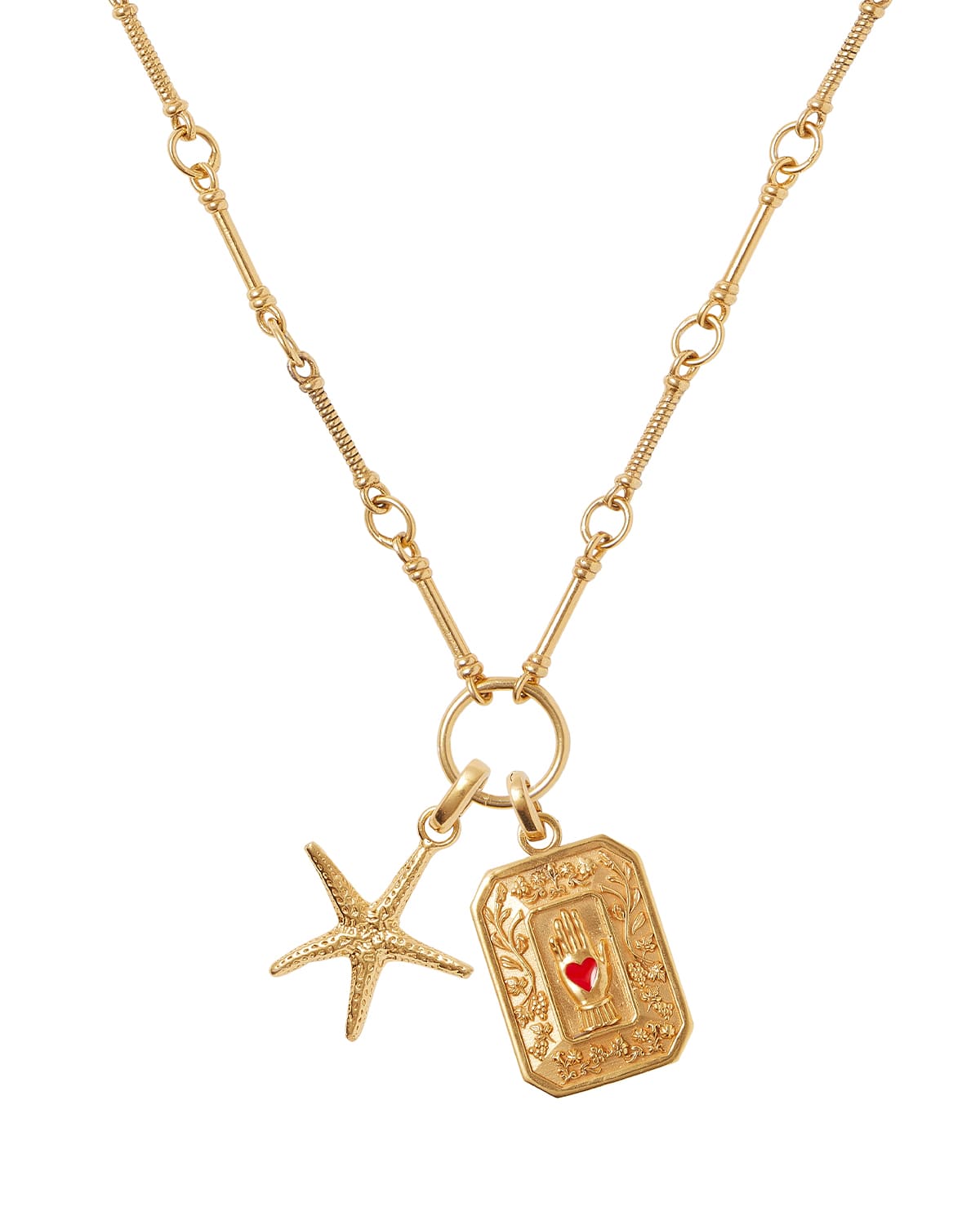 Pendant Heart In Hand Gold