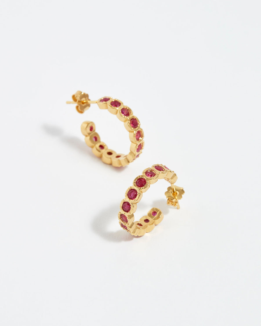 Earring  Etruria Red