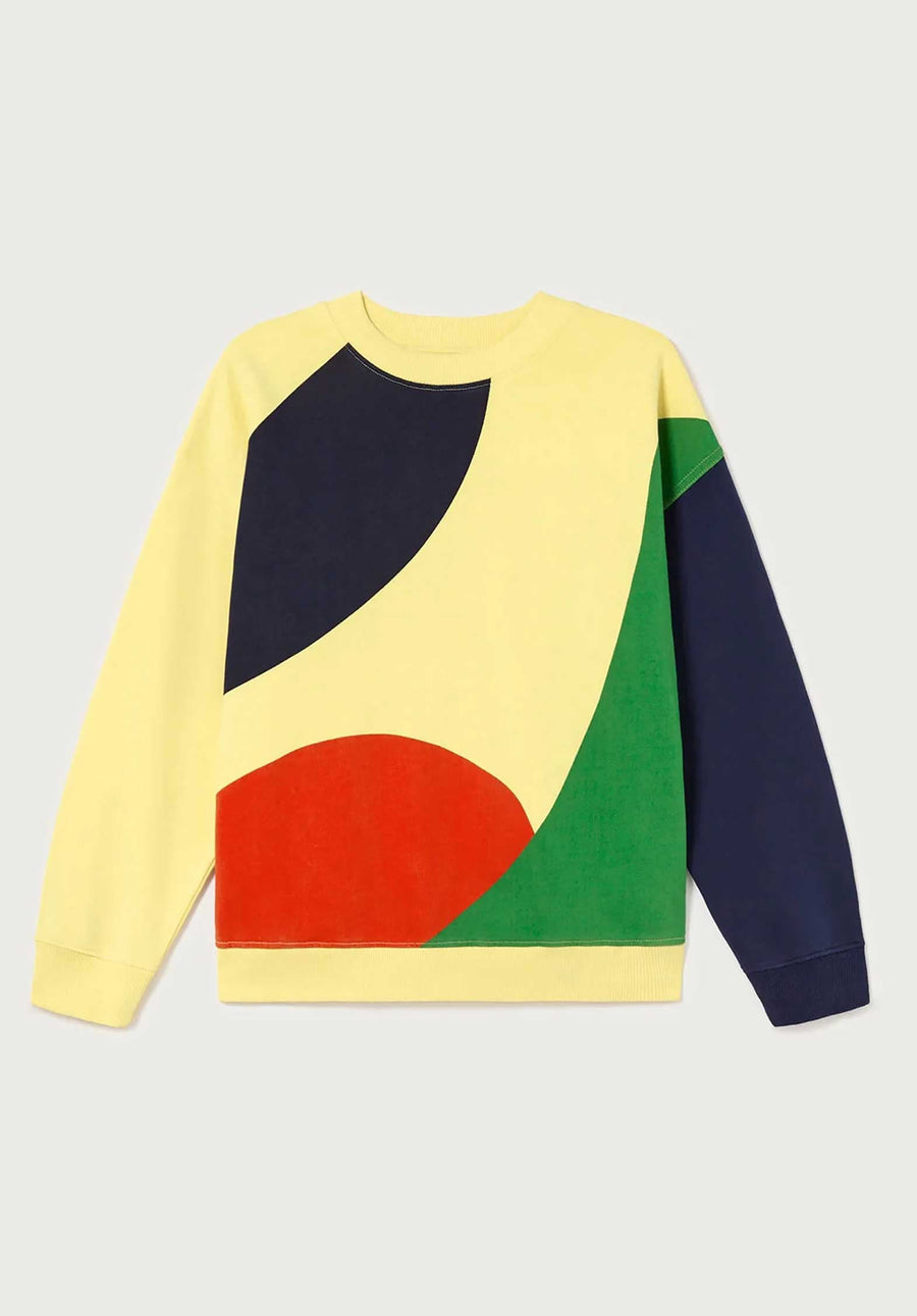 Sweater Abstract Yellow