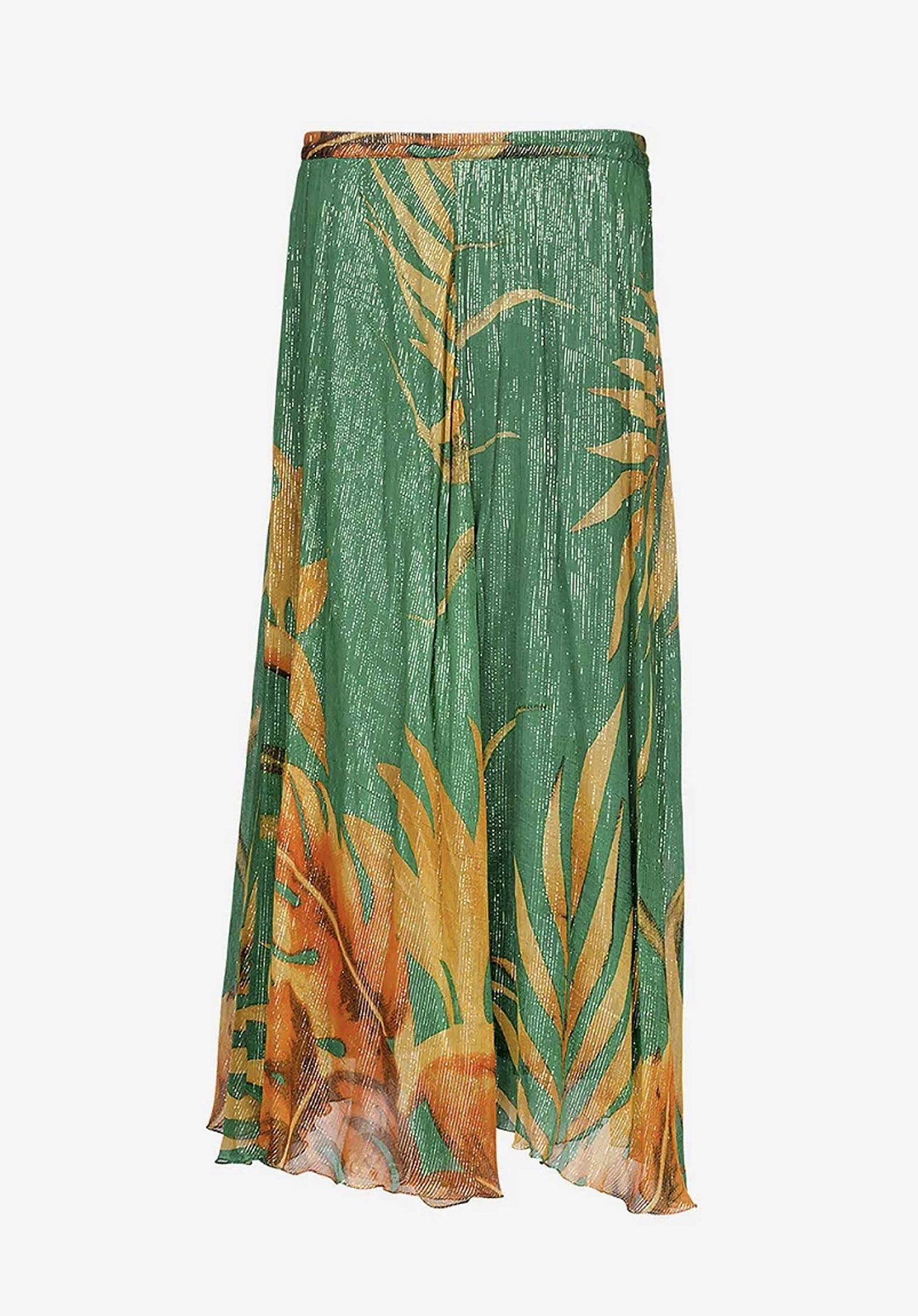 Skirt Piou Palm-Print