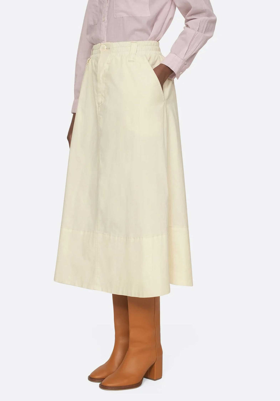 Skirt Karina Cotton Ski Ss24-042 Cream