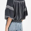 Blouse Lena Emb F-Black