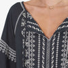 Blouse Lena Emb F-Black