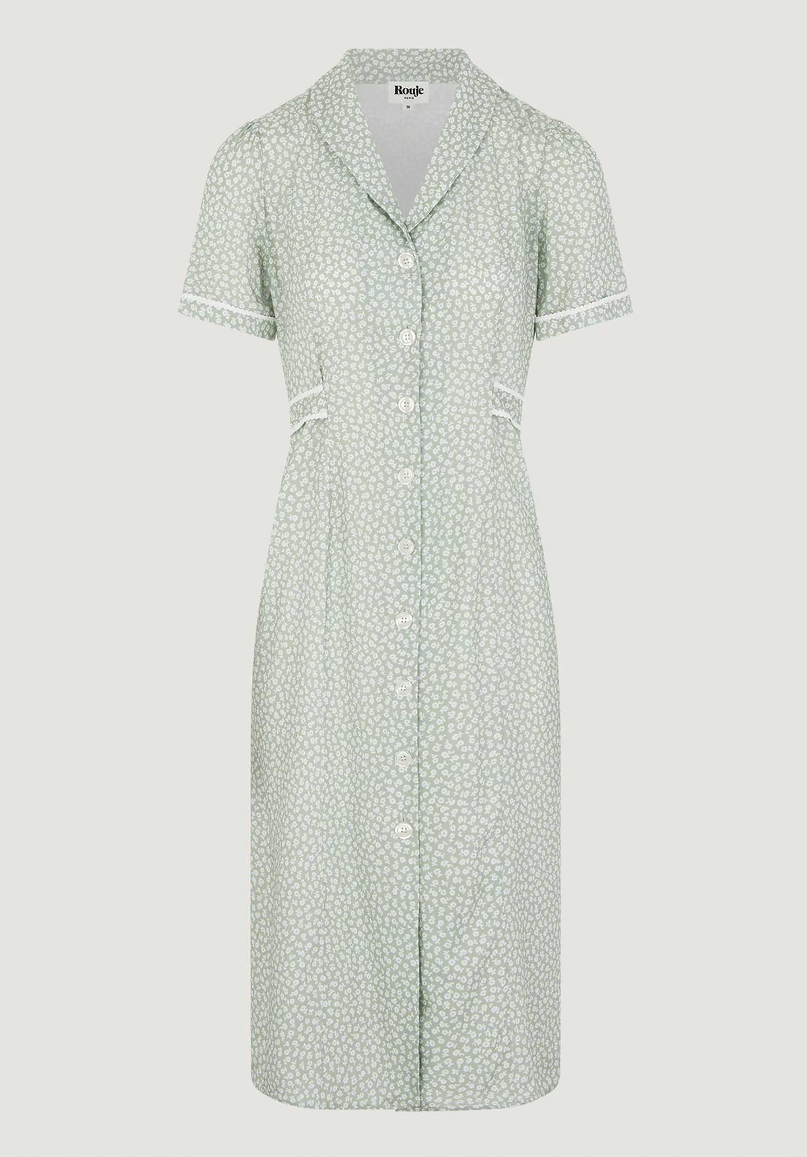 Dress Ramira Spring-Garden-Vert The Eastlet Dress Ramira Spring-Garden-Vert The Eastlet
