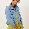 Denim Jacket Boxy Deni Boxy Denim In-21