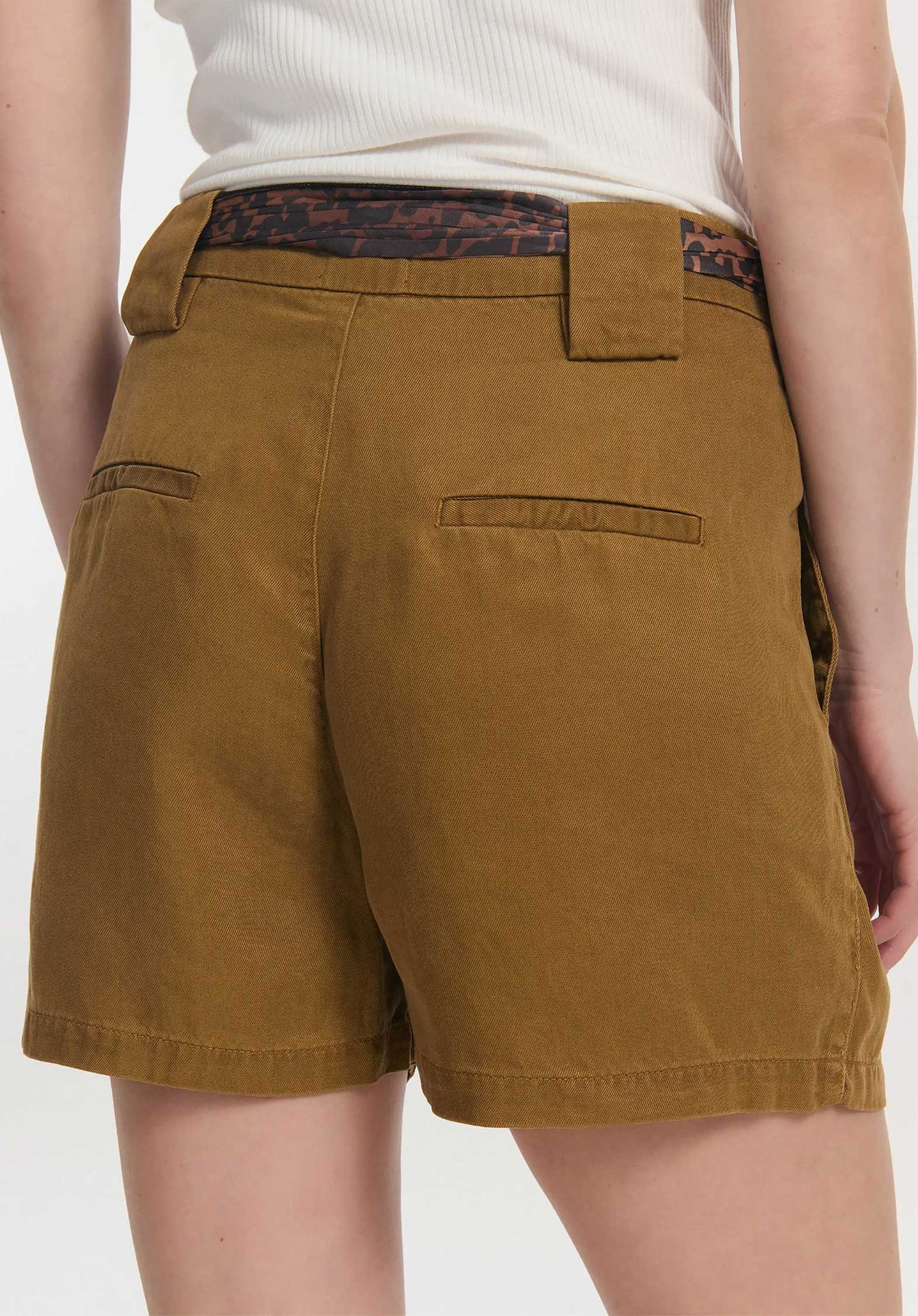 Shorts Kent Tencel Bronze