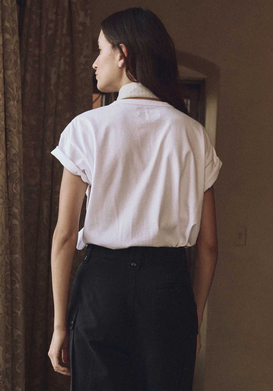 Tshirt The Boxy Crew T-White-Bronco