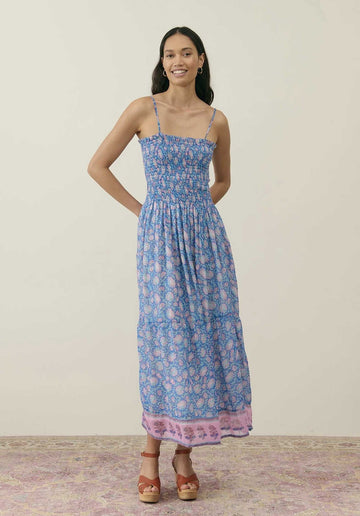 Dress Marciane Blue-Capri-Cove