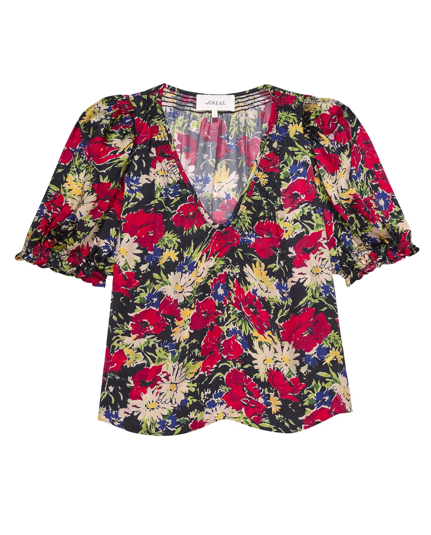 Blouse The Ponder To Ponder Top Hidden-Garden-Floral