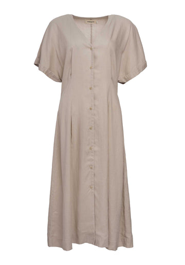 Dress Laura Oatmeal-Ecru