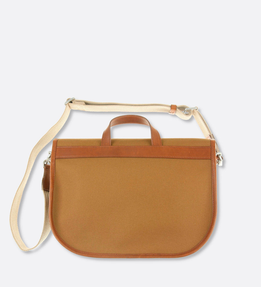 Crossbody Bag Double Twi Double Twill M Caramel-Tonique