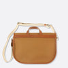 Crossbody Bag Double Twi Double Twill M Caramel-Tonique