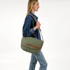 Crossbody Bag Double Twi Double Twill M Caramel-Tonique