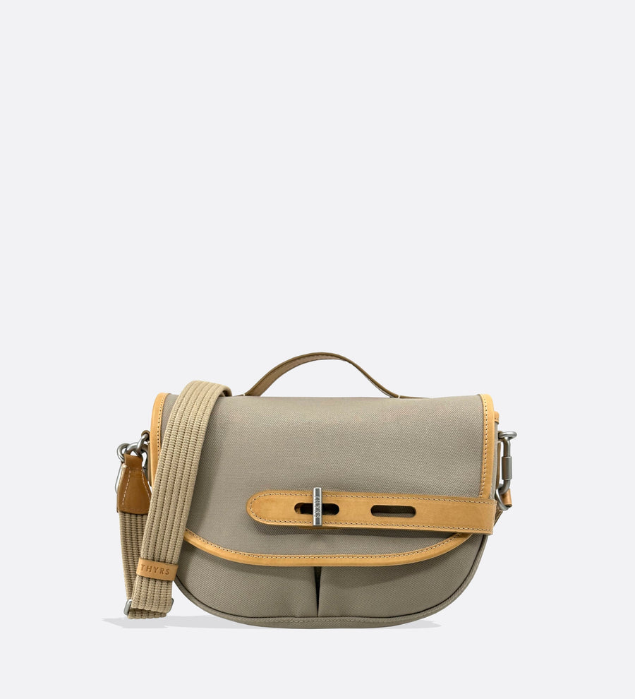 Crossbody Bag Double Twi Double Twill S Beige-Argile