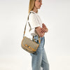 Crossbody Bag Double Twi Double Twill S Beige-Argile