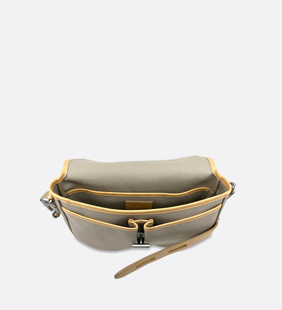 Crossbody Bag Double Twi Double Twill S Beige-Argile