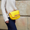 Bag Satchel S Double Twill Double Twill S Yellow
