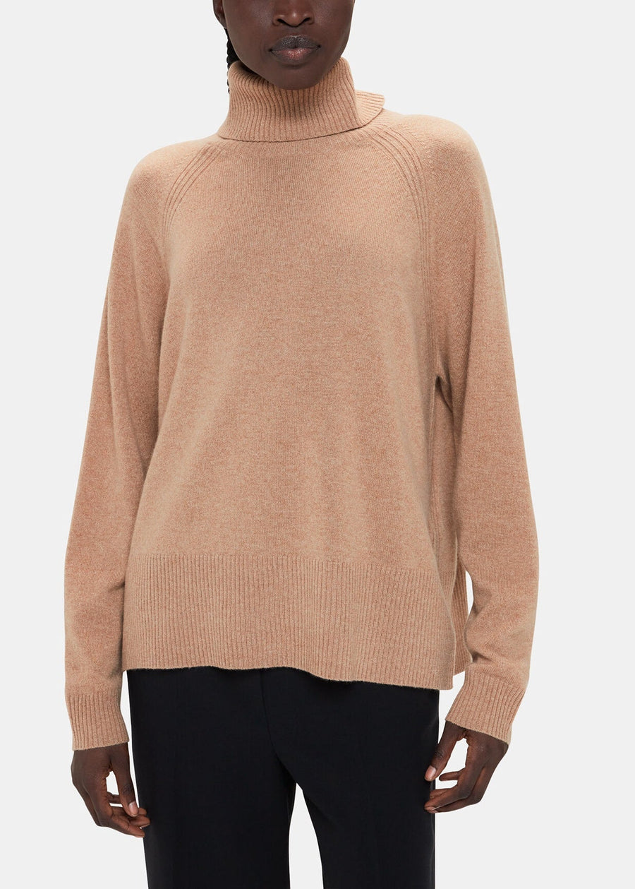 Cashmere Roll Neck 37227 Camel