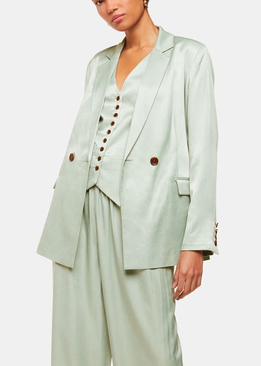 Rita Luxe Blazer 38357 Sage-Green