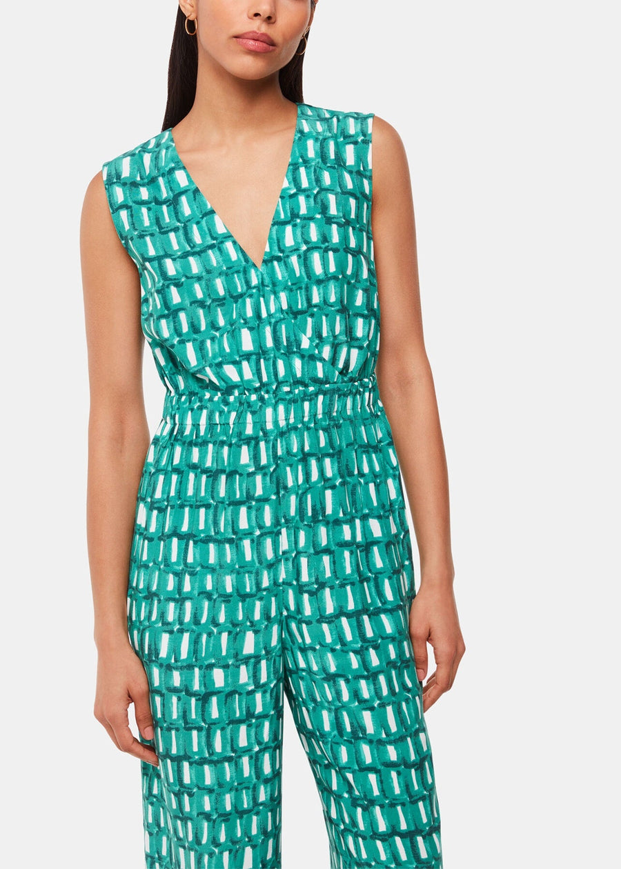 Jumpsuit 38480 Green-multi