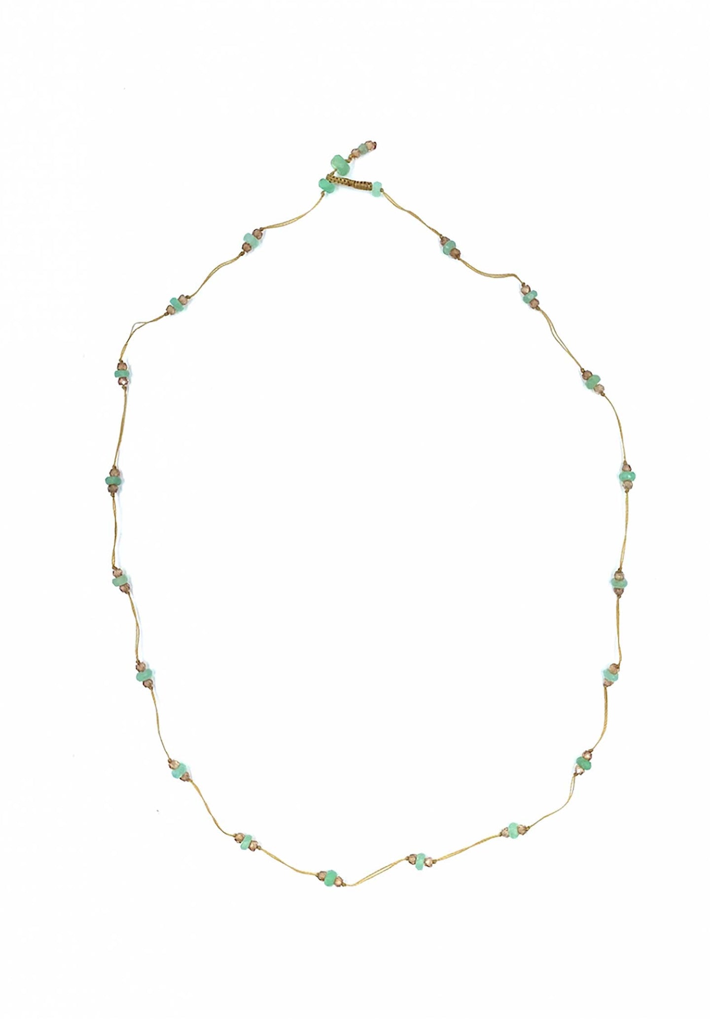 Necklace  Loopy Duo Perldot-Champ