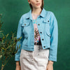 Jacket  J9507 Blue