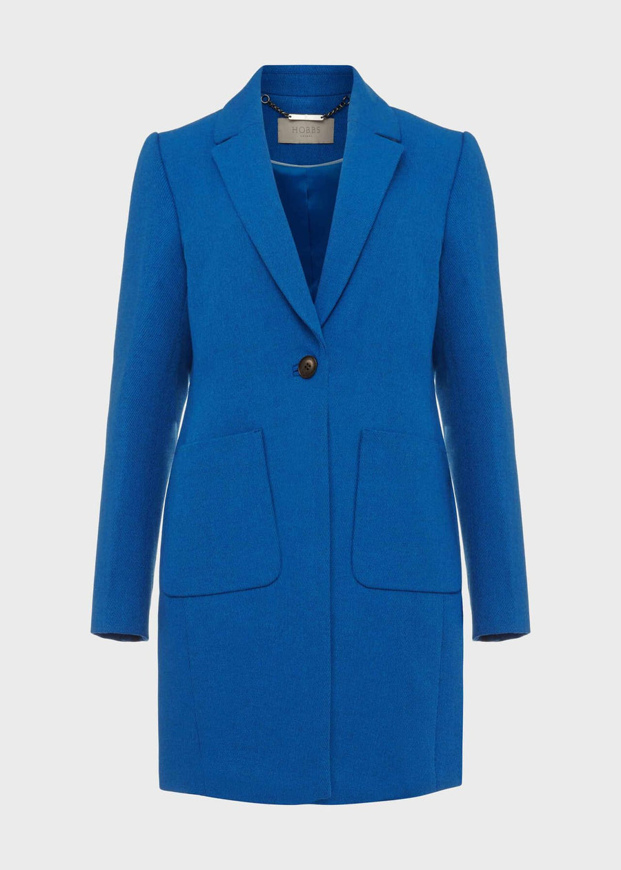 Corina Coat 0121/3201/9845l00 Azure-Blue