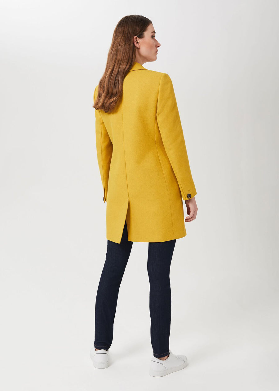 Corina Coat 0121/3201/9845l00 Oil-Yellow