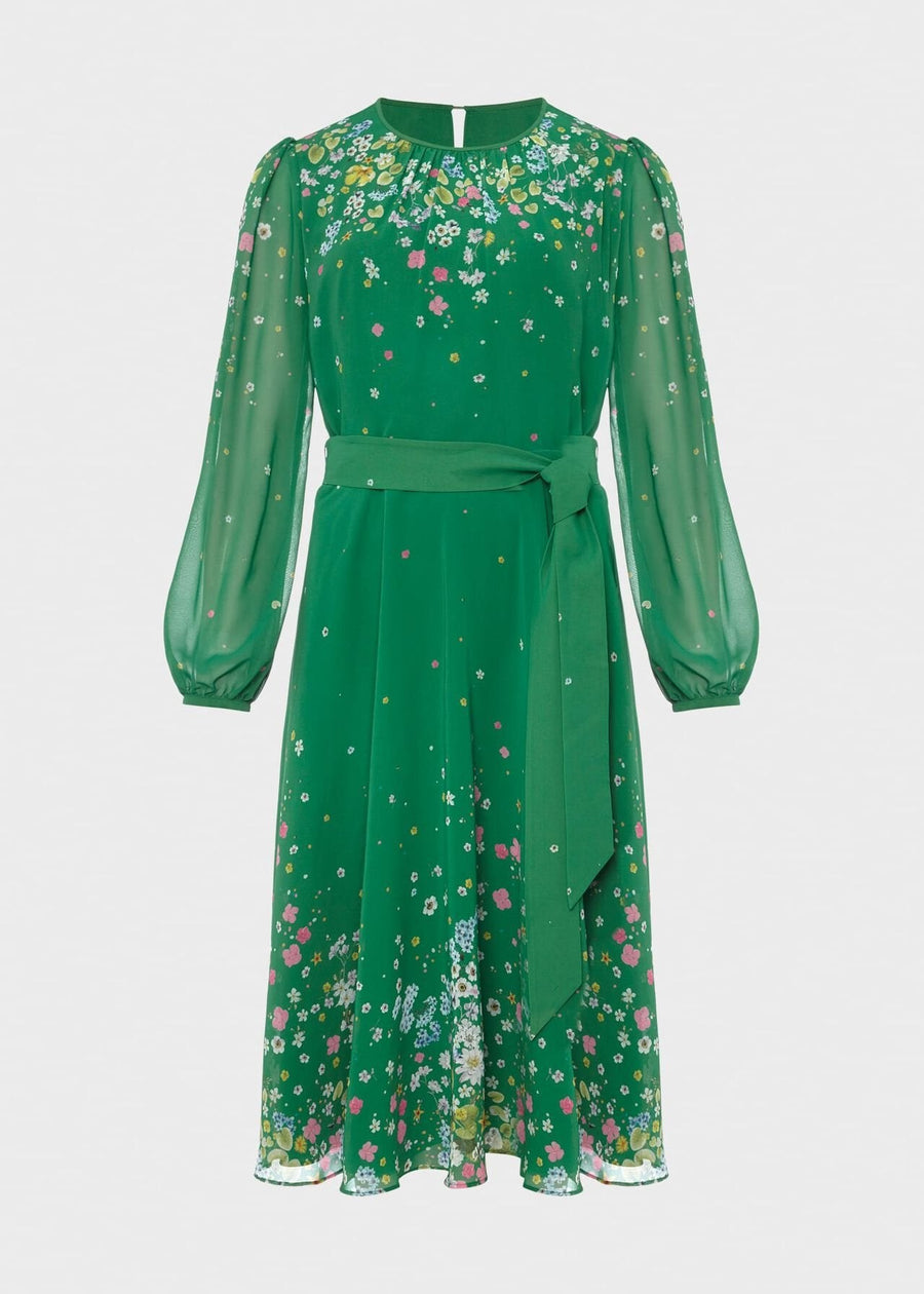 Maria Dress 0122/5961/9045l00 Green-Multi