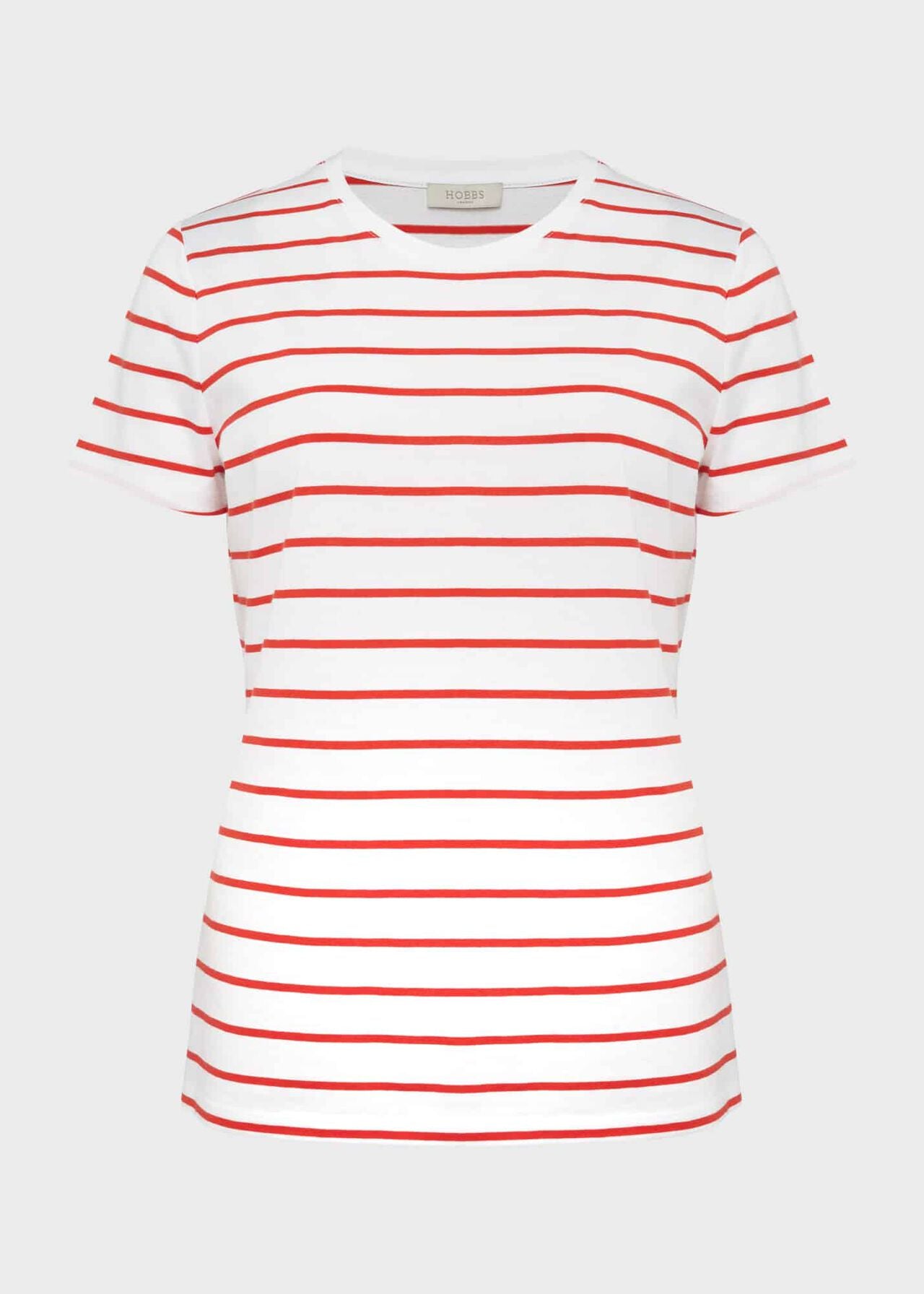 Pixie Striped Tee 0222/2569/1144l00 White-Red