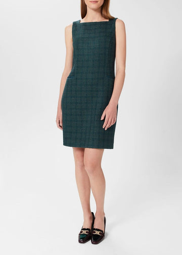 Estella Dress 0222/5202/9845l00 Deep-Pine-Green