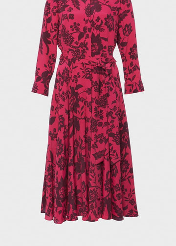 Lainey Dress 0222/5868/9324l00 Rich-Berry-Red