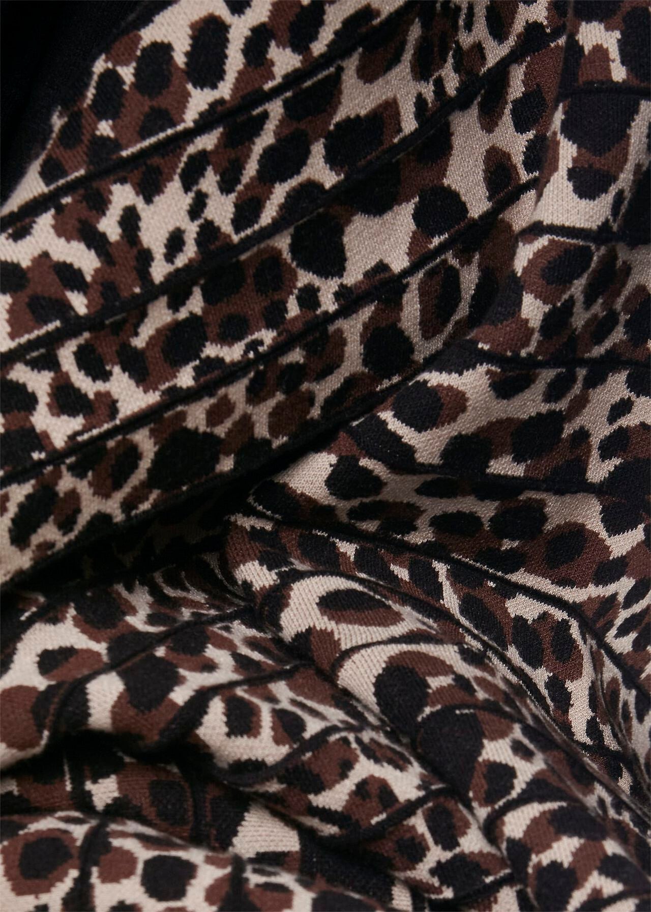 Harlie Knitted Dress 0222/9650/1085l00 Black-Brown