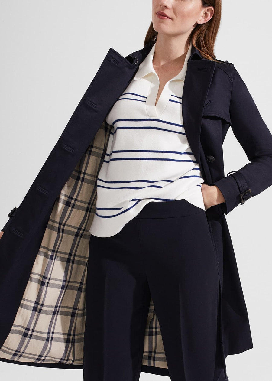 Lisa Trench 0223/3435/9057l00 Navy