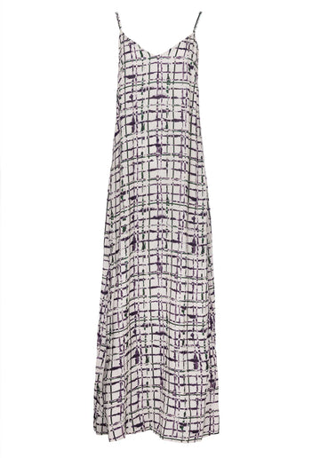 Dress  Coralie Beige-Purple
