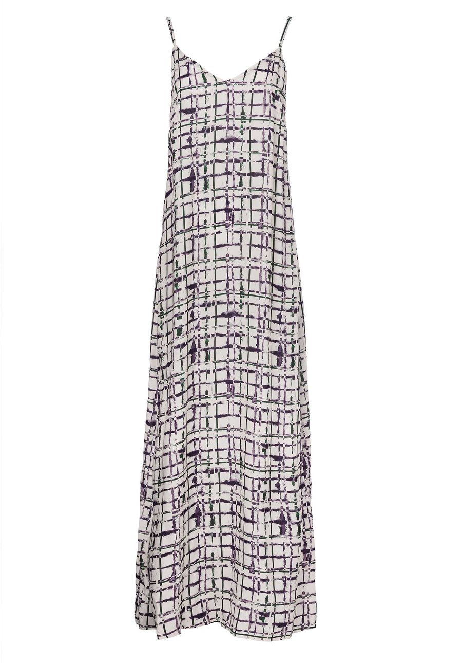 Dress  Coralie Beige-Purple
