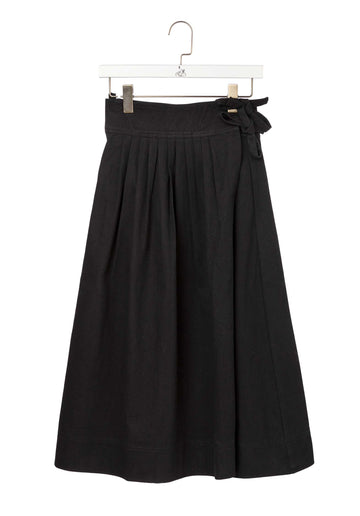 Skirt Sia Solid Pf22-080 Black