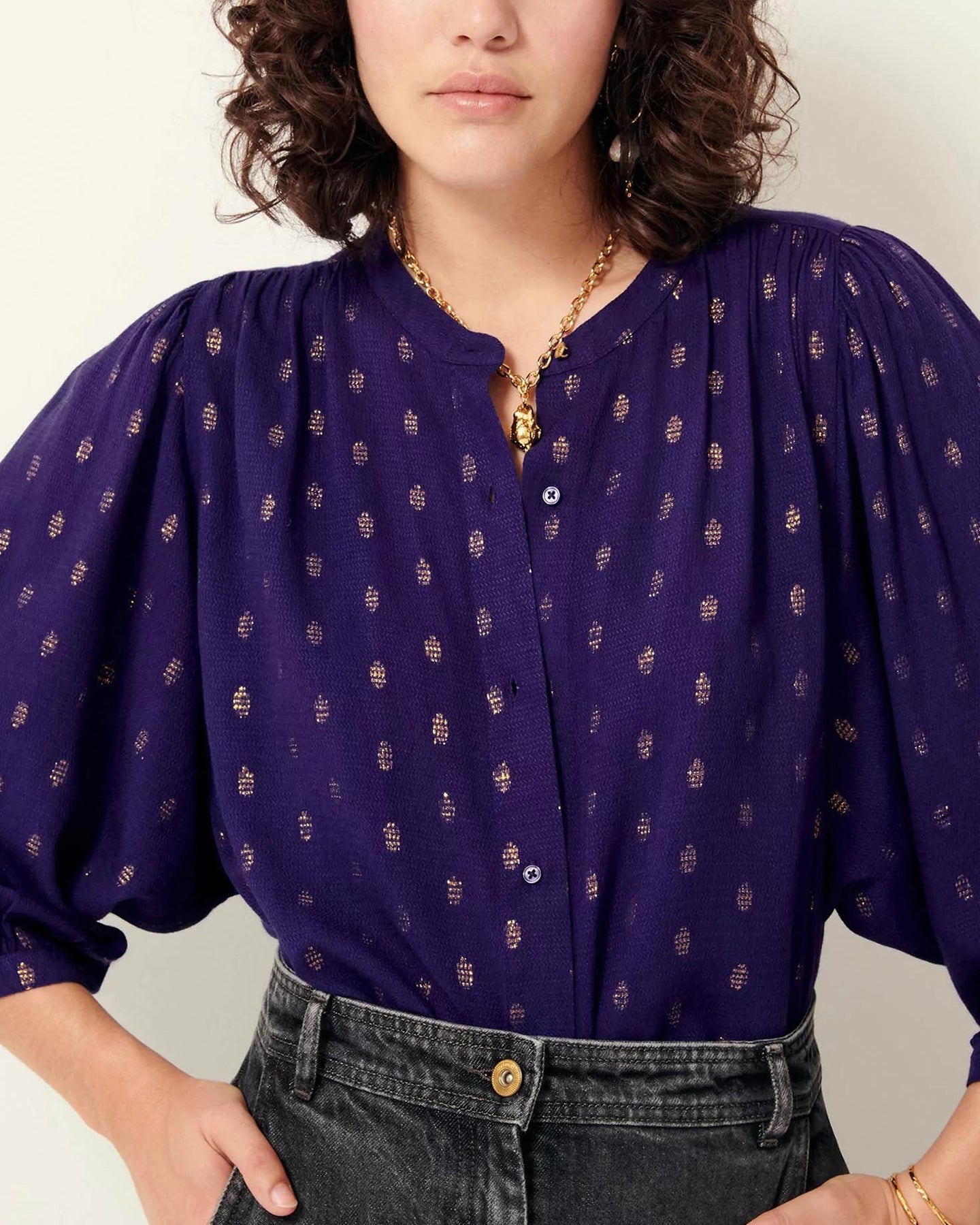 Blouse A View Imperial-Violet