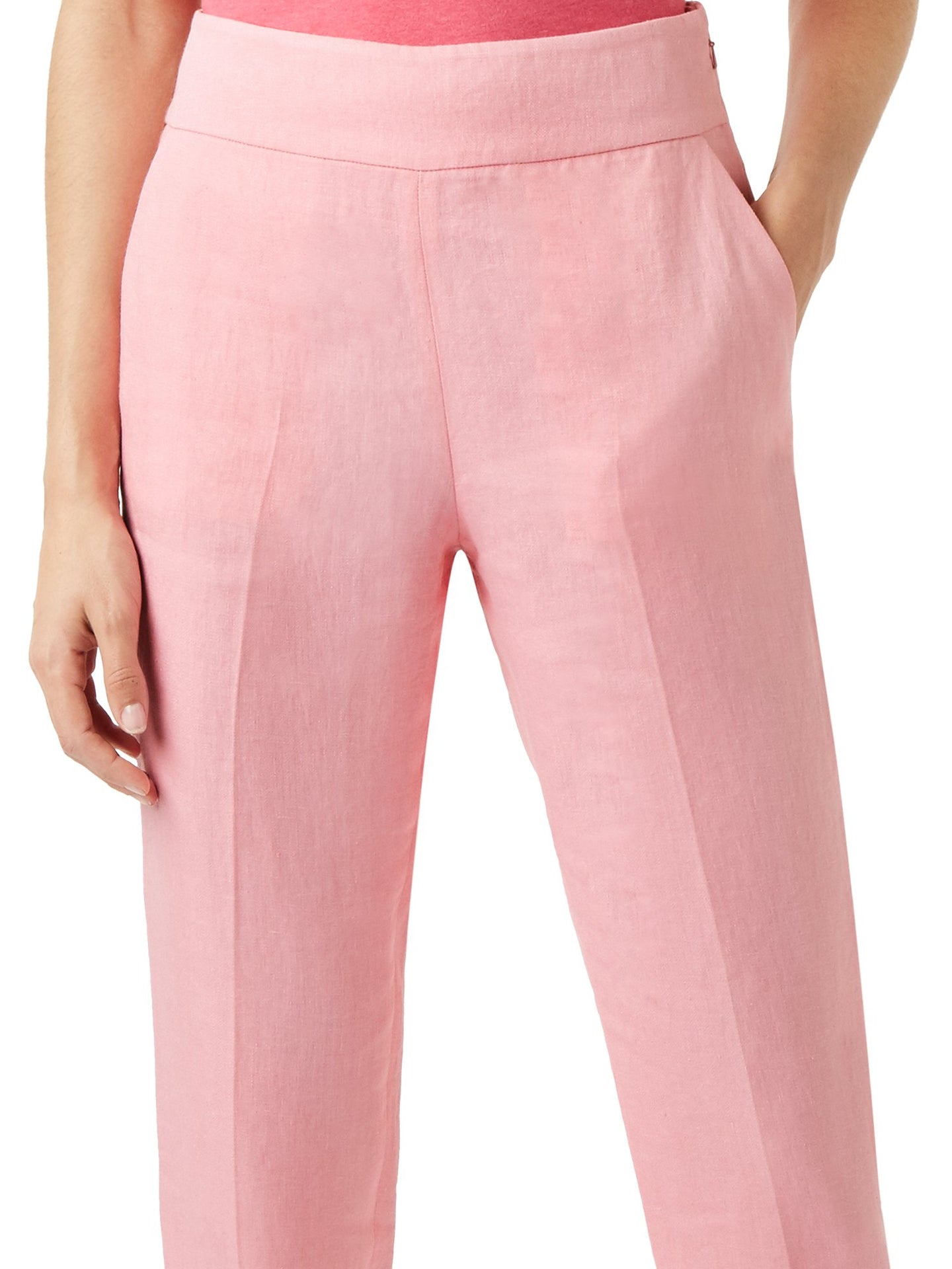 Linen Trent Trouser 0120/8991/9094l00 Pink