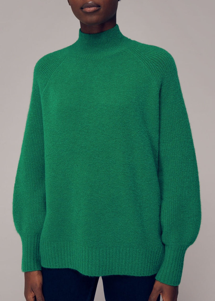 Full Sleeve Knitted Jumper 34316 Green