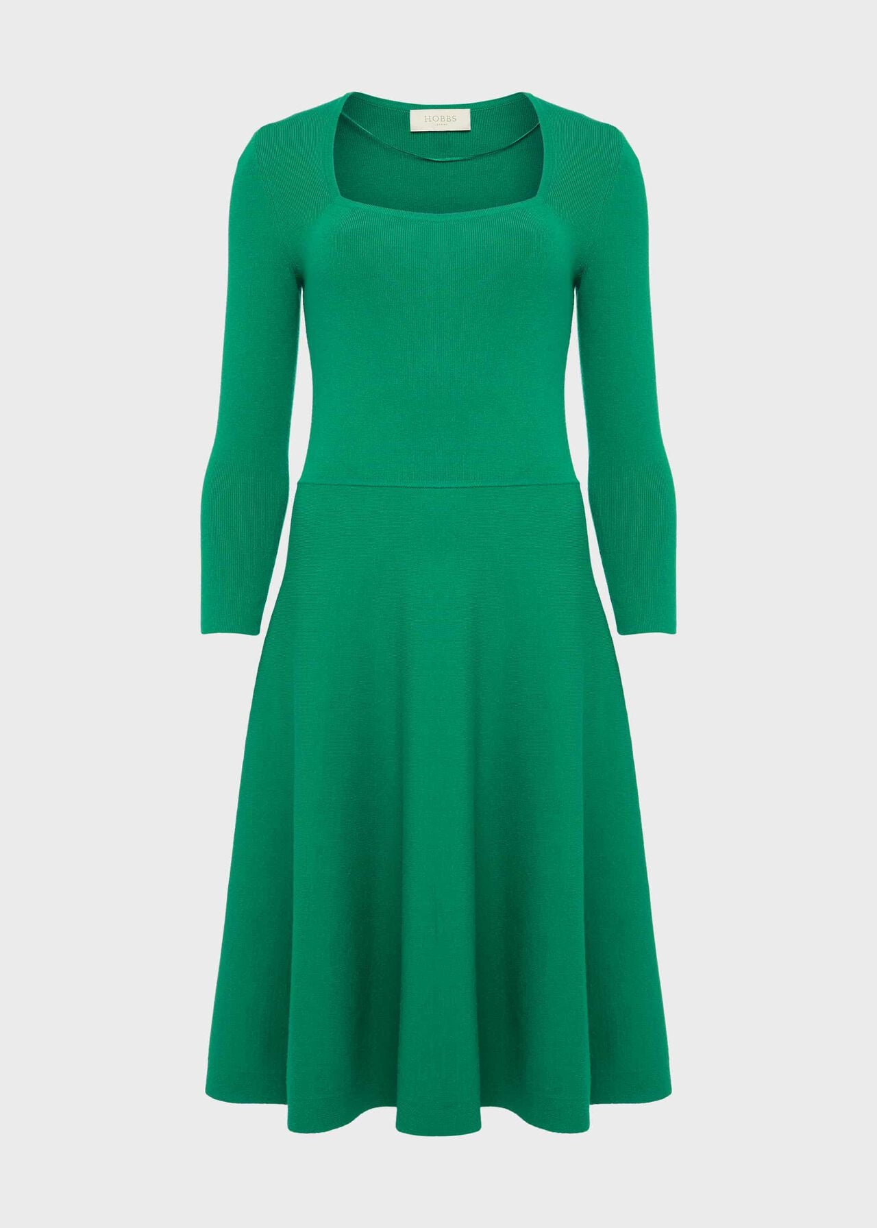 Cassie Knitted Dress 0121/9717/1185l00 Apple-Green