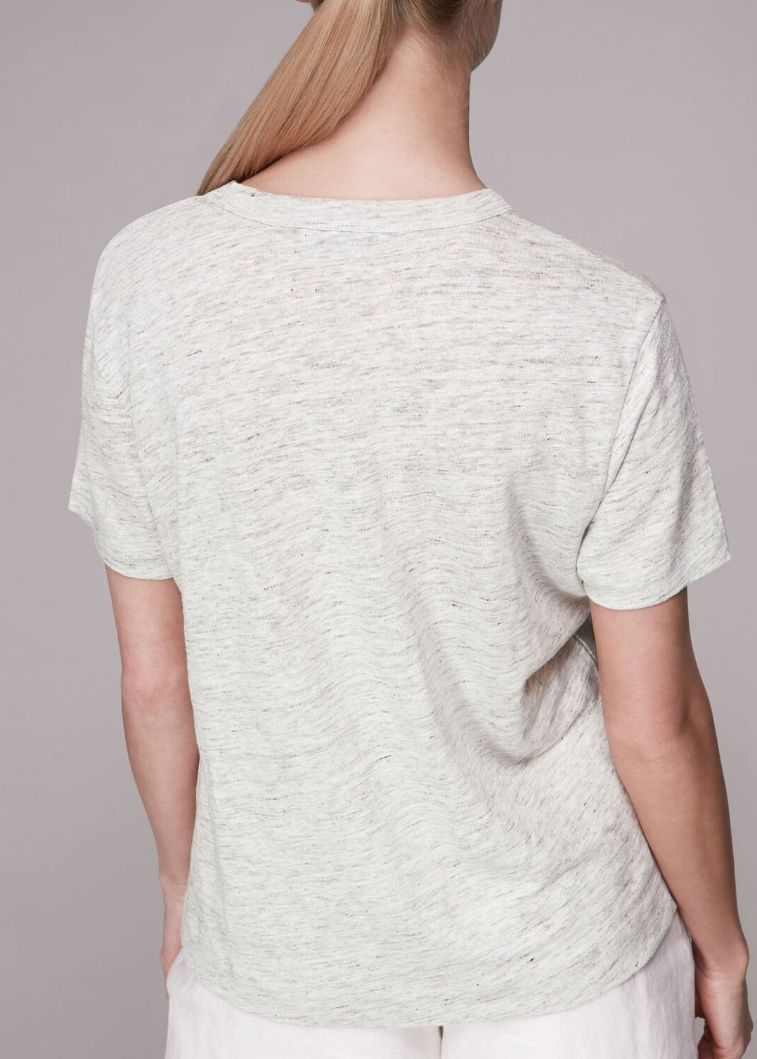 Ultimate Linen T-shirt 33839 Grey